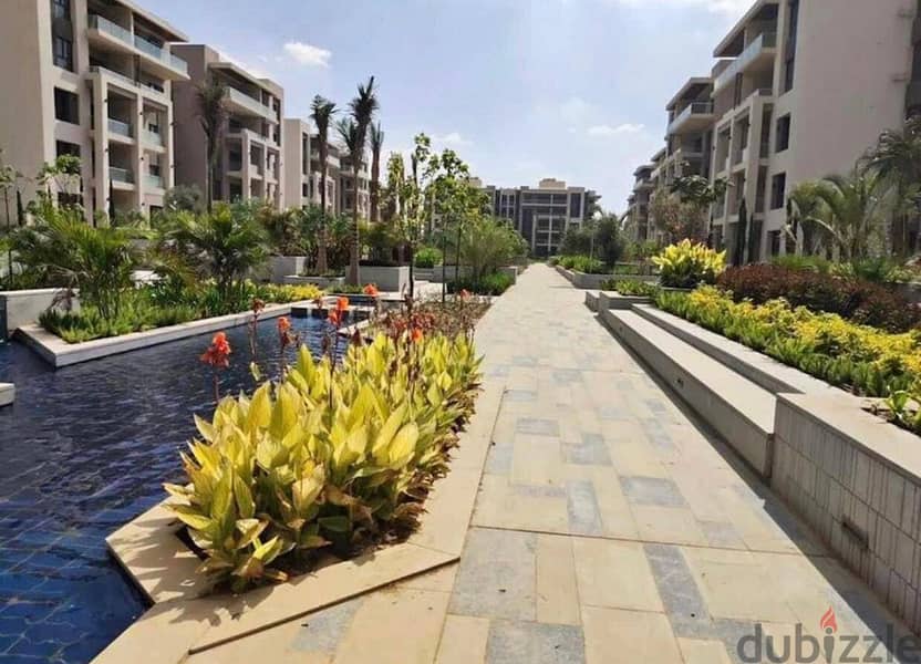 Resale Palm Hills new Cairo Cleo Phase less than developer price by 3 million Apartment with garden for sale installments over 2032 New Cairo 3