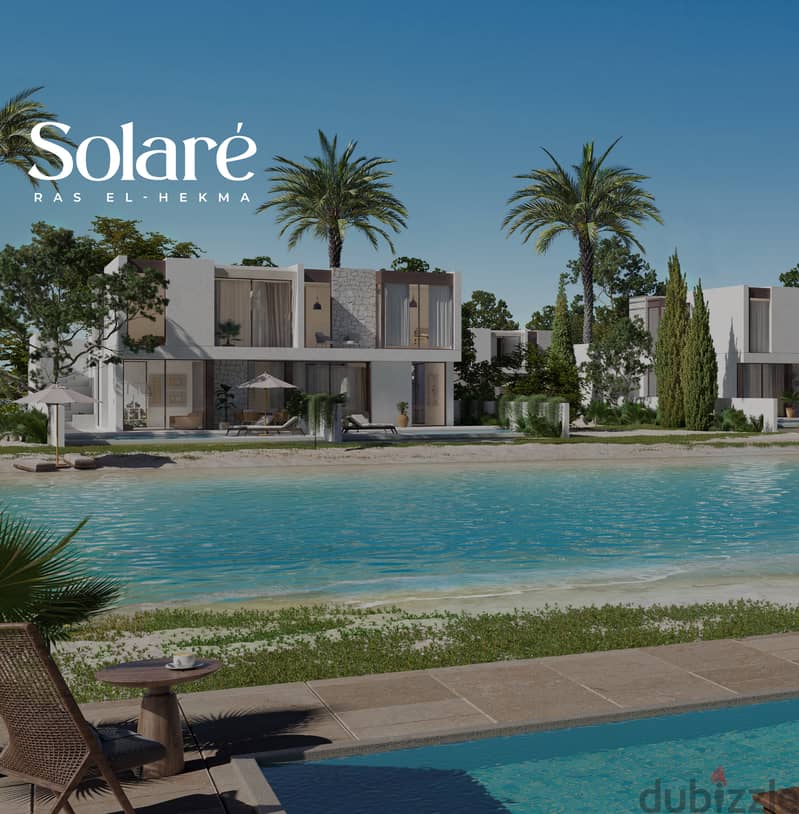 Chalet Resale for sale in Solare Ras El Hekma North Coast with inst. over 8 Years 1