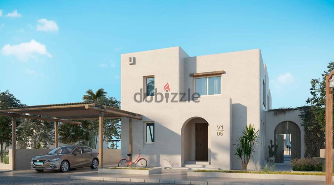Chalet for sale, 155 meters, in Hacienda West, Ras El Hekma, North Coast, by Palm Hills Real Estate Development 0