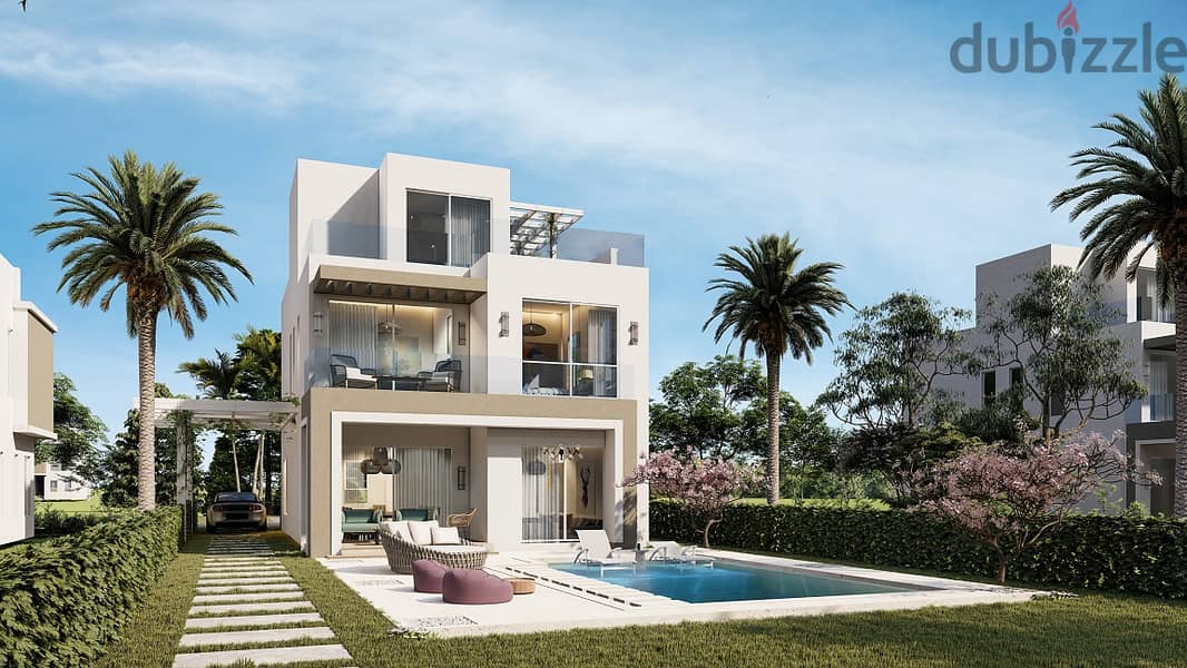 Fully Finished Chalet in Sea Shore Ras El Hekma By Hyde Park with Only %5 Down Payment 9