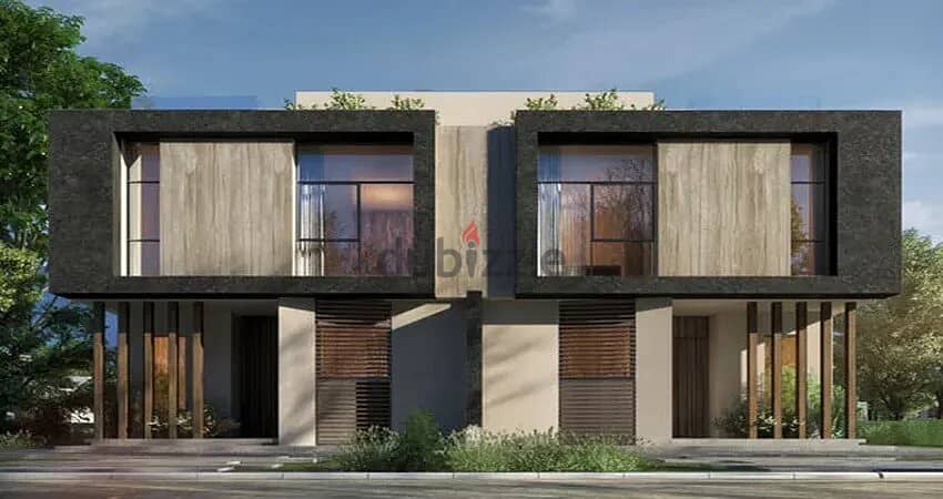 Twin House for Sale Directly on Lagoons and Greenery Landscape with Down Payment and Installments in Vinci by Misr Italia 8