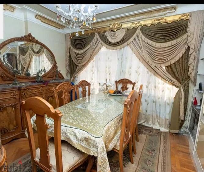 Apartment at a special price in a vital location, 150 square meters, the second number of Abu Qir, super luxurious finishing 4