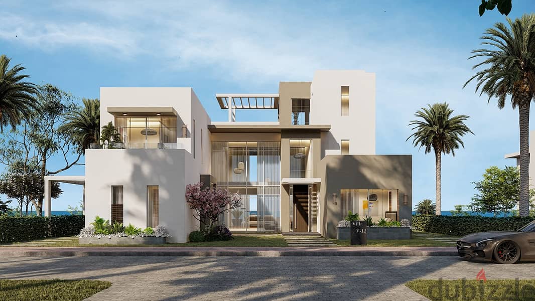 Fully Finished Chalet view Lagoon in Sea Shore Ras El Hekma By Hyde Park with Only %5 Down Payment 4