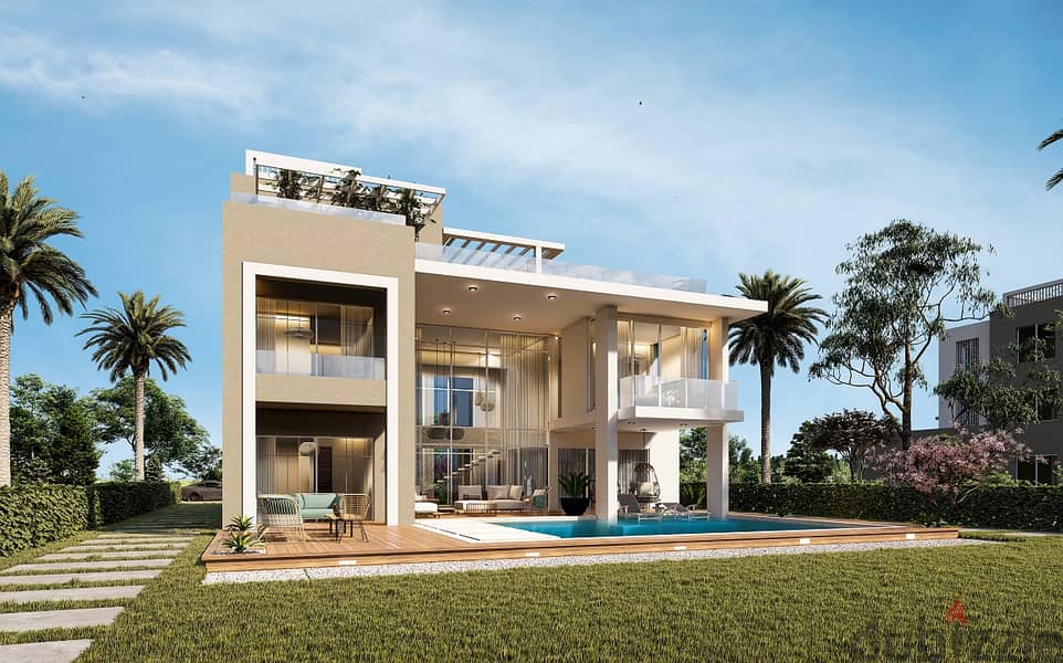 Fully Finished Chalet view Lagoon in Sea Shore Ras El Hekma By Hyde Park with Only %5 Down Payment 5