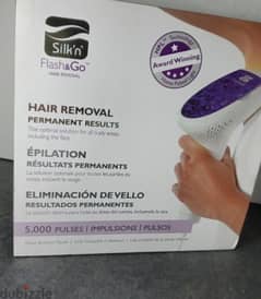 Silk'n Flash & Go Permanent Hair Removal Device 5000 For Men and Women