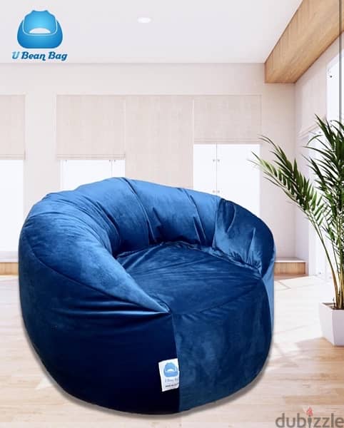 بين باج قطيفة Velvet bean bag 16