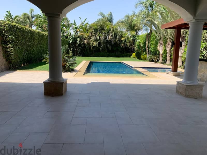 For Rent Townhouse Corner With Swimming Pool In Old Phases Palm Hills 2