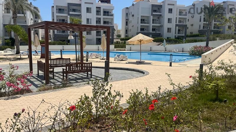 chalet for rent amwaj northcoast in front of the pool 3