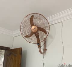 fresh fan gold 18 inch with remote control