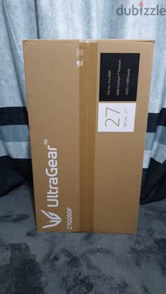 LG Ultra Gear Gaming Monior (New Sealed) 27" Full HD (1920 x 1080)