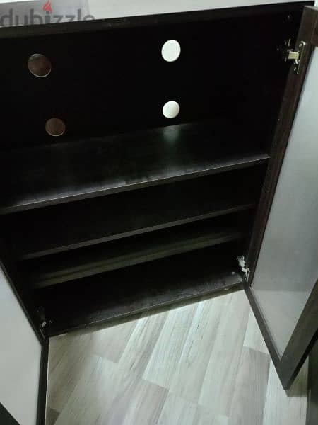 shoes cabinet and kids room includes 2 beds only with 2 mattress 4