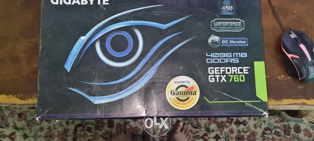 كارت شاشه gtx 760i 2