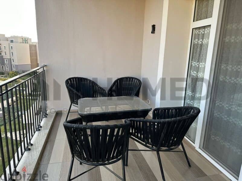 Fully equipped apartment for rent - distinctive view in October Plaza Sodic 1