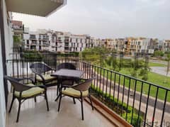Fully furnished apartment with landscape view - in The Courtyards, Sheikh Zayed 0