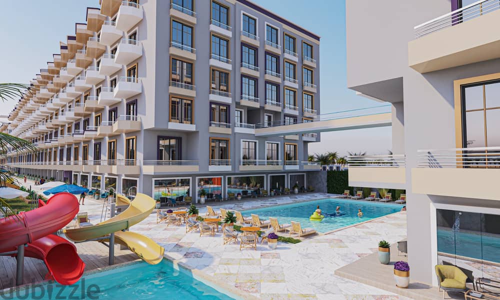 With a 25% down payment, your unit owns the Lavanda Resort Hurghada project 0