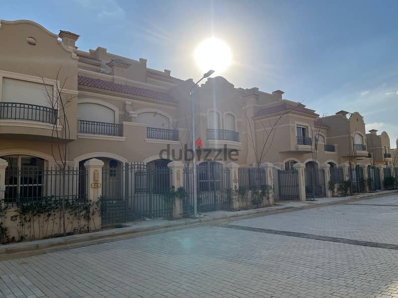 Twin House 295 m with PRIME LOCATION For Sale Cash at PATIO ORO - NEW CAIRO 1