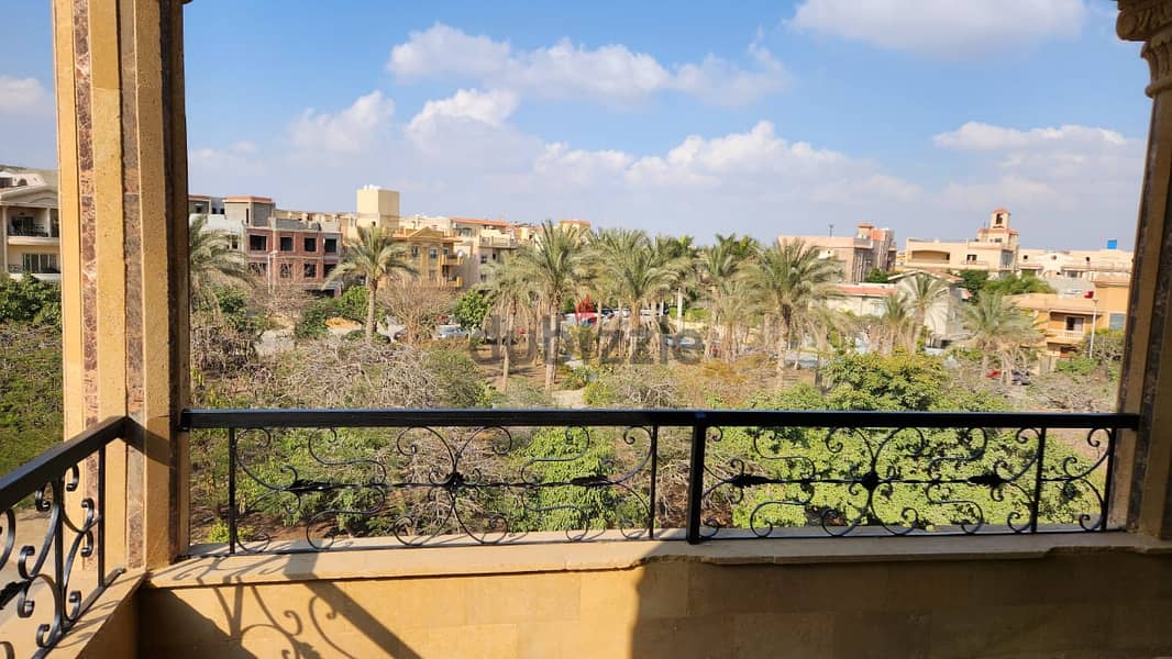 Ultra super lux apartment   for rent in very prime location and view - new cairo 16