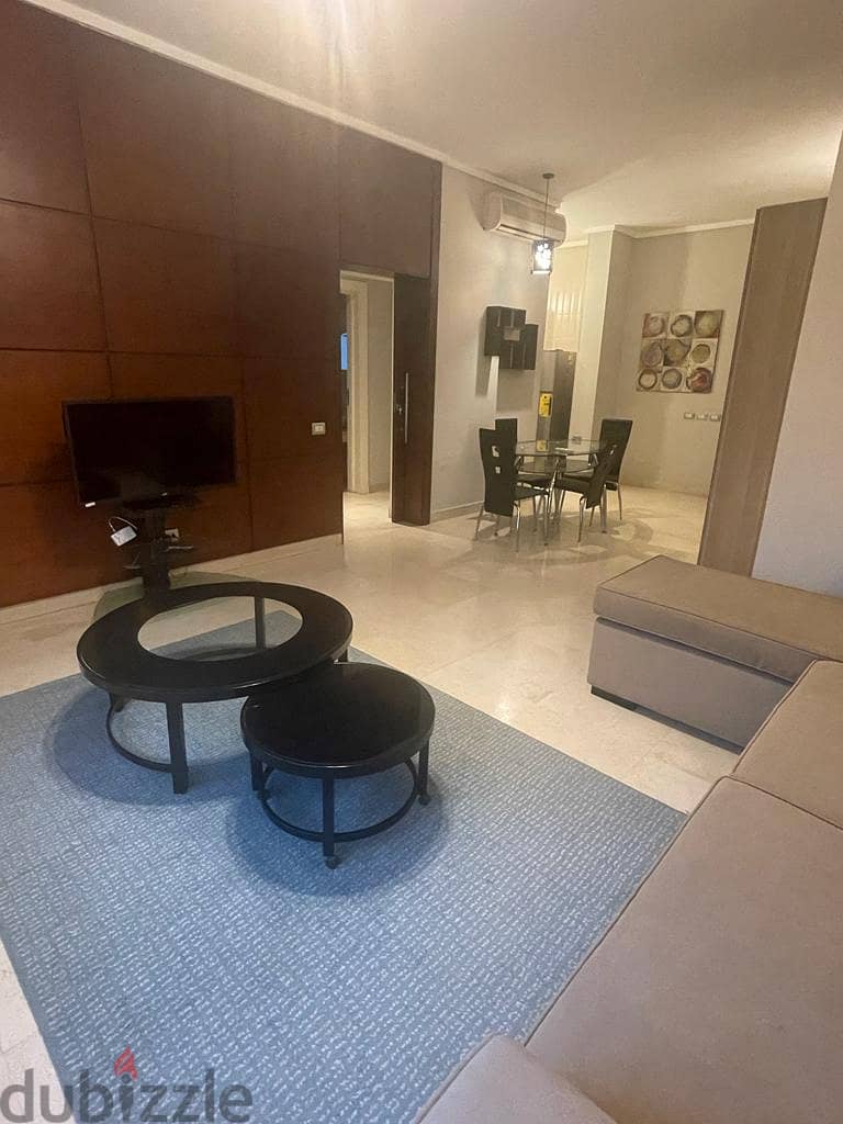Fully-furnished studio for rent ultra super lux in prime location -The Village , 5th Settlement , New Cairo 5
