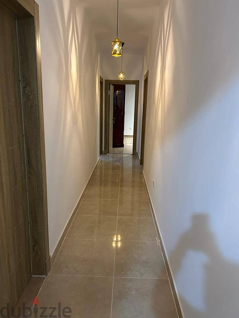 Fully-furnished apartment 207 m. + 110 m. garden ultra super lux in prime location Fifth Square El Marasem 5th Settlement New Cairo 4