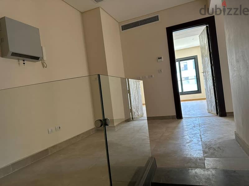 Semi furnished Duplex  with AC's & appliances for rent in very prime location New cairo 19