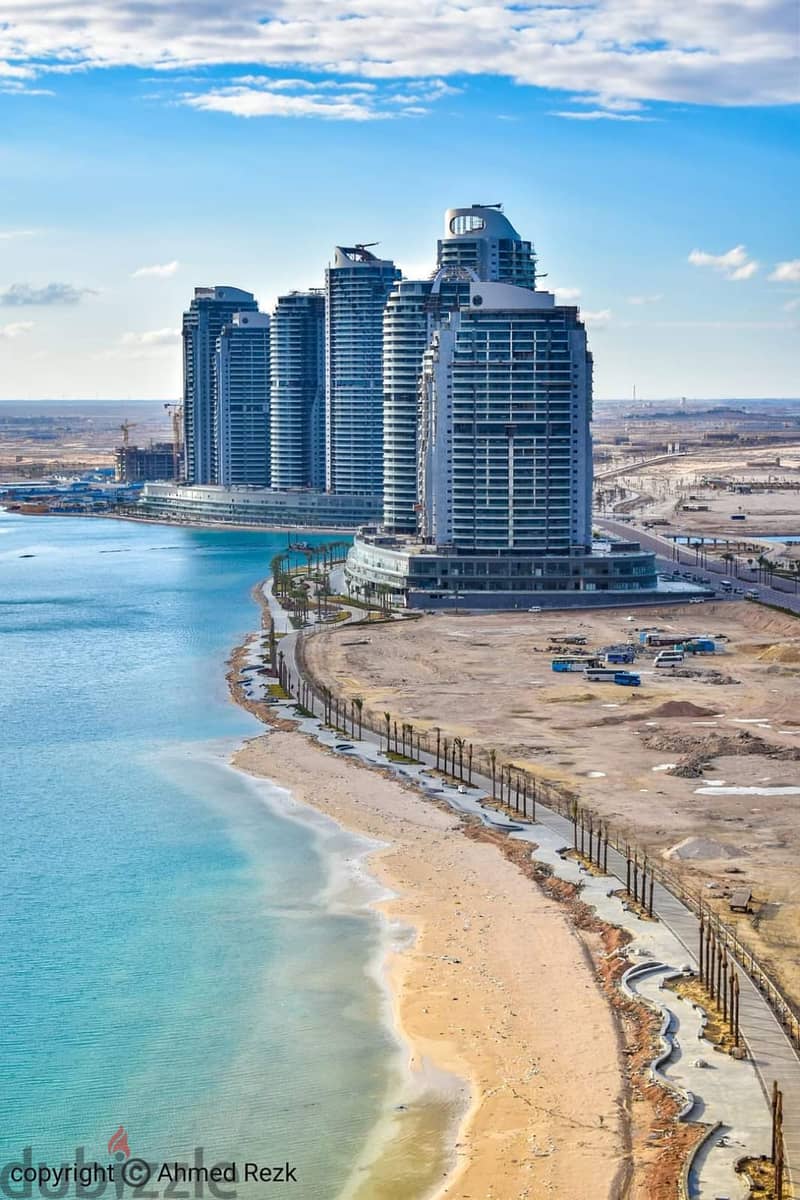 Apartment for sale in NewTowers - New Alamein City Sea View with installments over 7 years 1