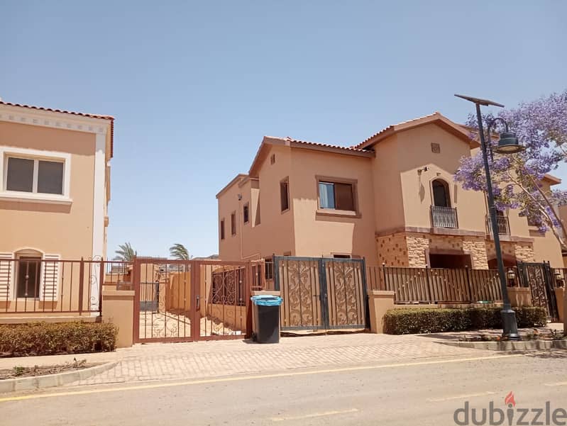 Twinhouse 228m fully finished for sale in Mivida _  Fifth Settlement 5