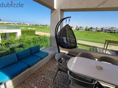 Chalet for rent in Hacienda Bay sedi Abdel Rahman fully conditioned, view overlooking golf and lake 0