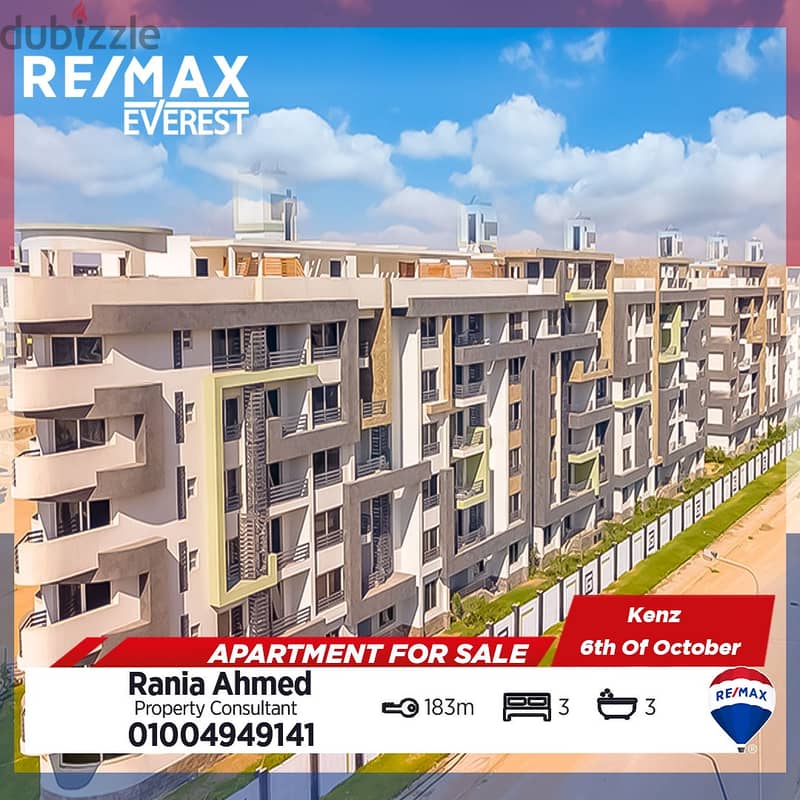 Resale Apartment 183m For Sale In Kenz -6th Of October 0
