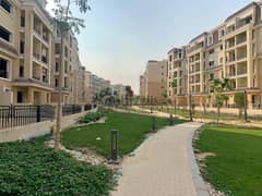 For Sale - compound Sarai very prime apartment 3 bedrooms installments 8 years