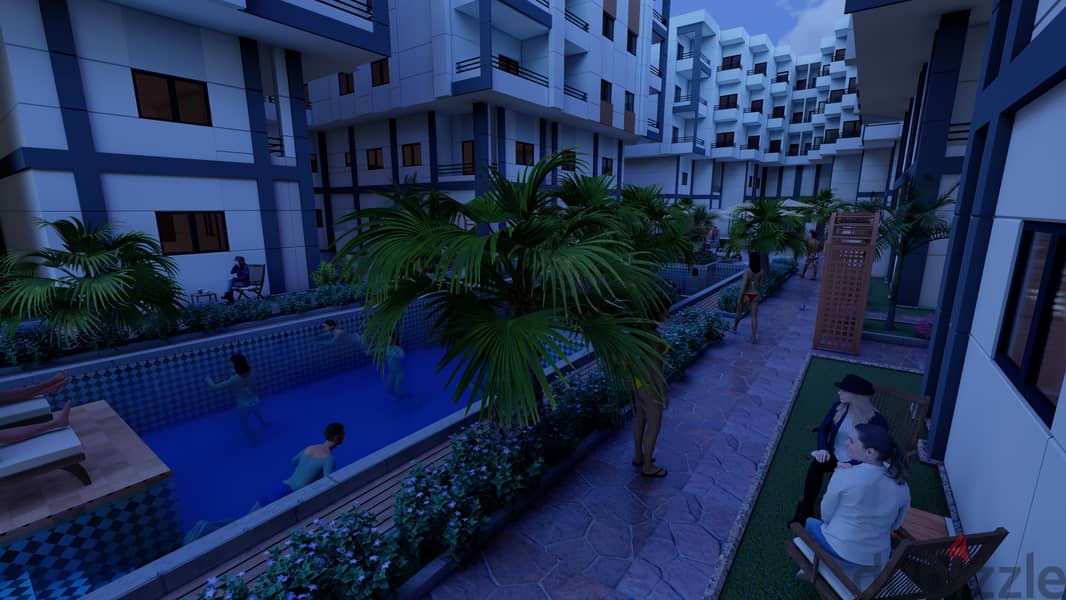Buy your unit now in, the most wonderful family tourist resort in Hurghada 4