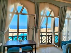 finished chalet for sale with sea view in soma bay hurghada near to Gouna / شاليه استوديو متشطب للبيع دبل فيو في سوما باي
