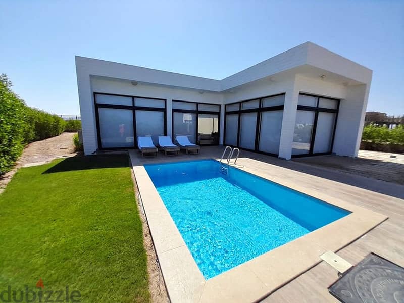 finished chalet for sale with sea view in soma bay hurghada near to Gouna / شاليه استوديو متشطب للبيع دبل فيو في سوما باي 3