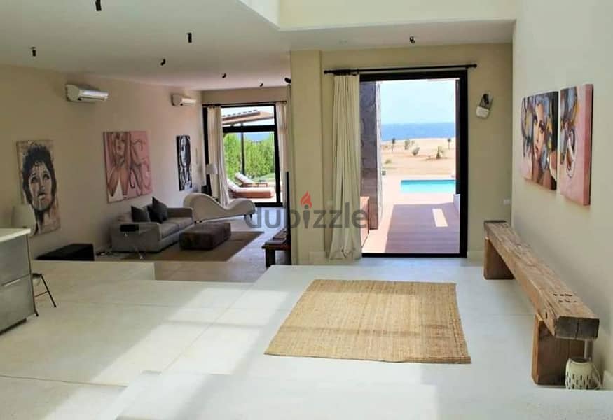 finished chalet for sale with sea view in soma bay hurghada near to Gouna / شاليه استوديو متشطب للبيع دبل فيو في سوما باي 14