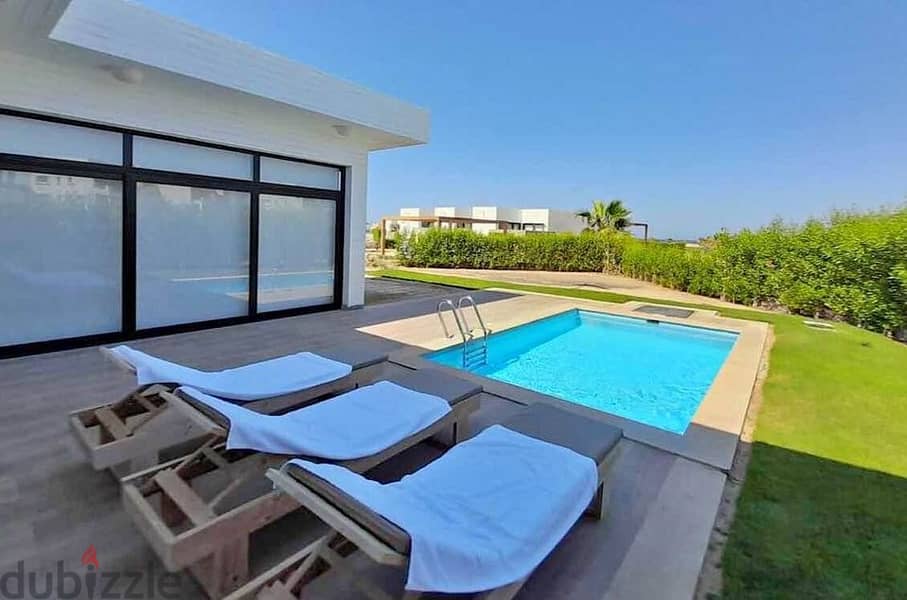 finished chalet for sale with sea view in soma bay hurghada near to Gouna / شاليه استوديو متشطب للبيع دبل فيو في سوما باي 15