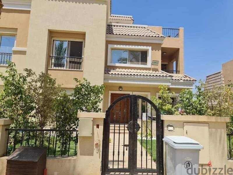 A resale s villa at the old price in Sarai Compound, Sur in Sur, with Madinaty, at less than the company’s price. 9