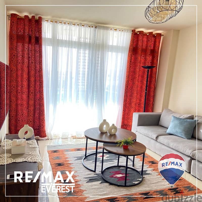Fully Furnished Apartment With A Great View In Nyoum Compound -6th Of October 1