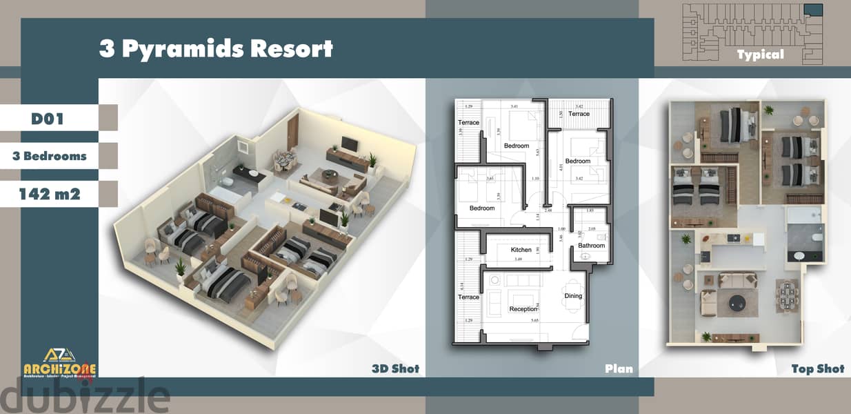 Your unit is now a residential, touristic, and investment residence in the most exclusive places in Hurghada, Red Sea 3