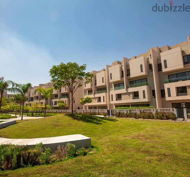 A distinctive apartment for sale in installments in the most prestigious compound in Shorouk City with a fantastic view in Al Burouj el shrouk city 5