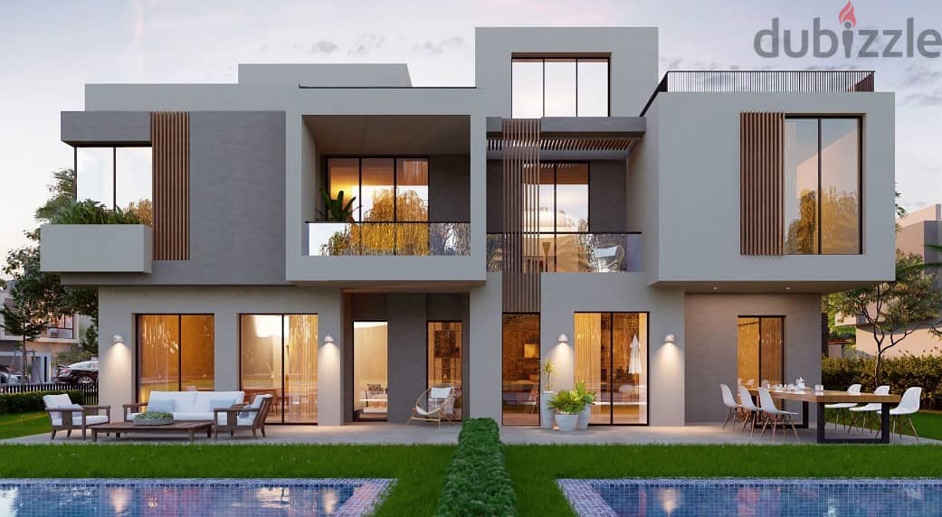 Townhouse 215 sqm, fully finished, in New Zayed, next to Sphinx Airport, The Estates Sodic Compound 6