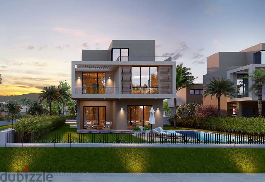 Townhouse 215 sqm, fully finished, in New Zayed, next to Sphinx Airport, The Estates Sodic Compound 7