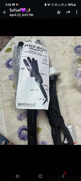 silver bullet curling iron 1