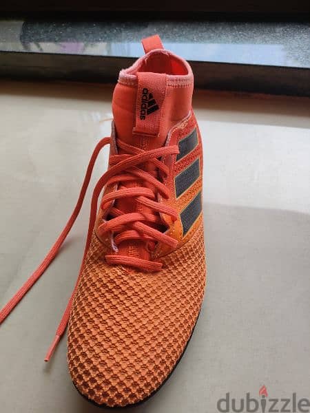Authentic addidas shoe orange 3