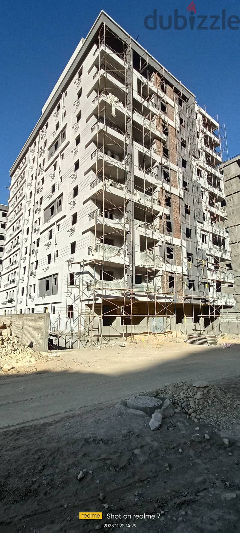 Apartment for sale, immediate receipt, area of 93 square meters, Zahraa El Maadi, installments 7