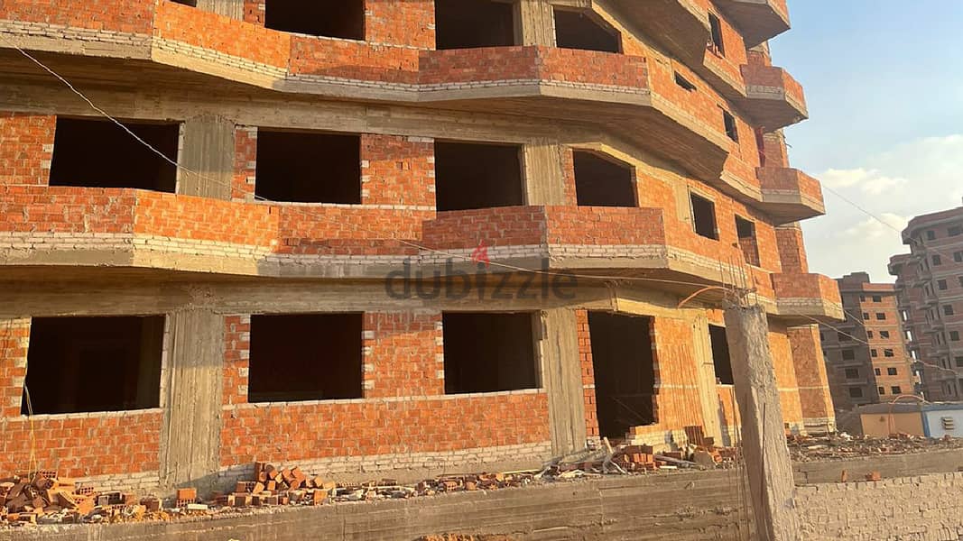 Ready for inspection. . 3-room apartment for sale in installments in the Administrative Capital in Roses New Capital Compound 2