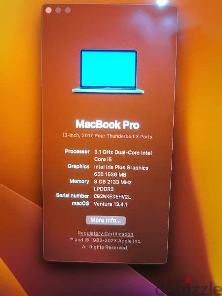 macbook pro 2017 touchbar 0