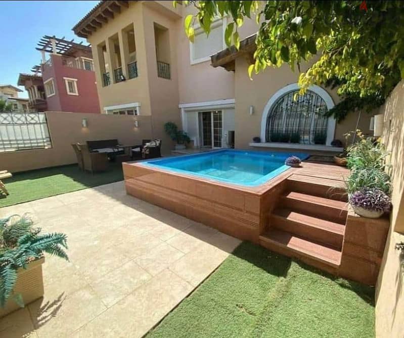 villa stand alone for sale with private garden in hyde park new cairo 5