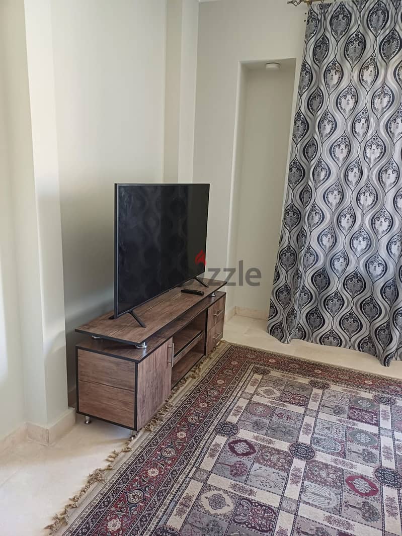 Studio For rent 88 m prime location View Landscape Super Lux finishing Fully furnished in Compound Village Gate 10