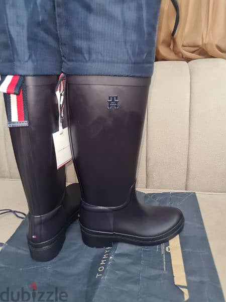 Tommy Rubber Boot size 38 fits 37/38 6
