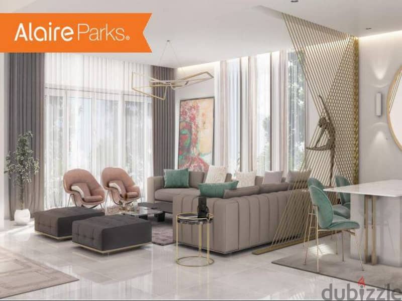apartment for sale at alaire city of odyssia mostakbal city | installments | prime location 3