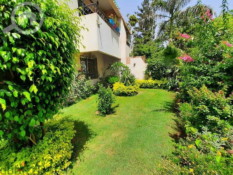 Villa For sale Ready To move Rehab City Type H High End Fully Finished The garden is planted El Rehab City New Cairo 10